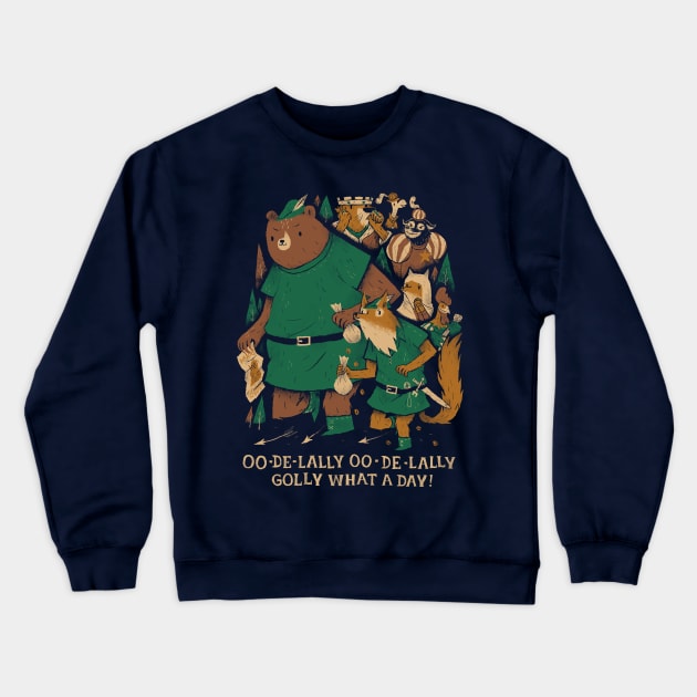 oo-de-lally Crewneck Sweatshirt by Louisros